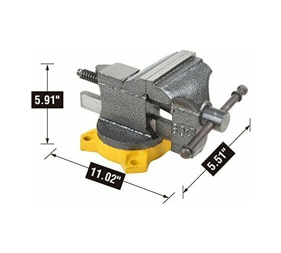 Слесарные тиски NIKONA OLYMPIA-Tools 4" 38-604
