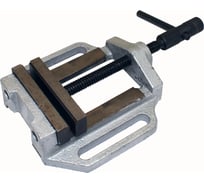 Станочные тиски CNIC для сверлильных станков 100мм неповоротные ход 75мм, паз 15х87мм 60021