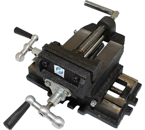 Станочные тиски CNIC 200мм координатные с 2-мя суппортами LTCV200 67326