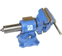 Слесарные тиски CNIC 100 мм 4дюйм поворотные в двух плоскостях с наковальней облегченные LTD0004L 35143