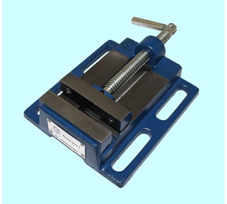 Станочные тиски TLX для сверлильных станков 80мм тип 1 неповоротные ход 75мм, паз 13х57мм 66594