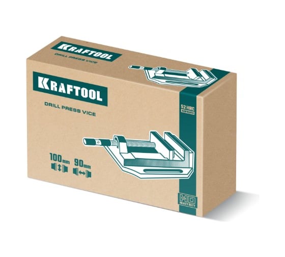 Станочные сверлильные тиски KRAFTOOL DPV-100 100 мм 32722-100