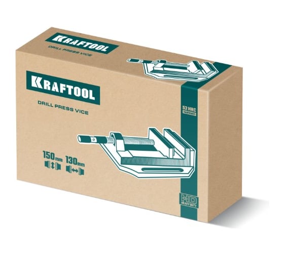 Станочные сверлильные тиски KRAFTOOL DPV-150 150 мм 32722-150
