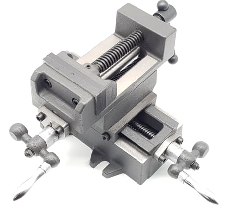Координатные тиски ТЕХНОРЕАЛ Q97100, 2х-осевые, 100 мм МА320300710