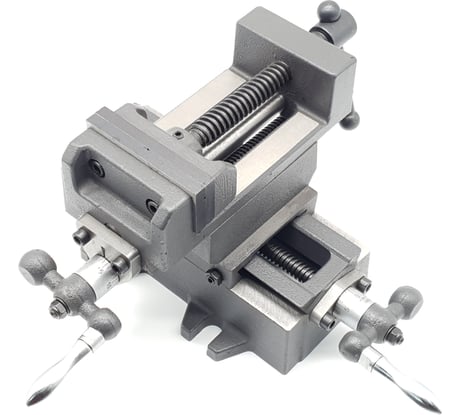 Координатные тиски ТЕХНОРЕАЛ Q9775, 2х-осевые, 75мм МА320300705