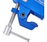 Тиски слесарные поворотные мини Scheppach (ширина губ - 75мм) Sch-329275(66056) 9