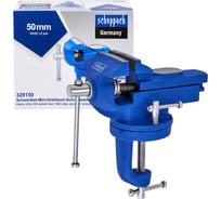 Тиски слесарные поворотные мини Scheppach (ширина губ - 50мм) Sch-329150(66051)