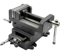 Тиски станочные координатные с 2-мя суппортами TORNERI неповоротные L губок 125 мм, серия Q97125 Т025895