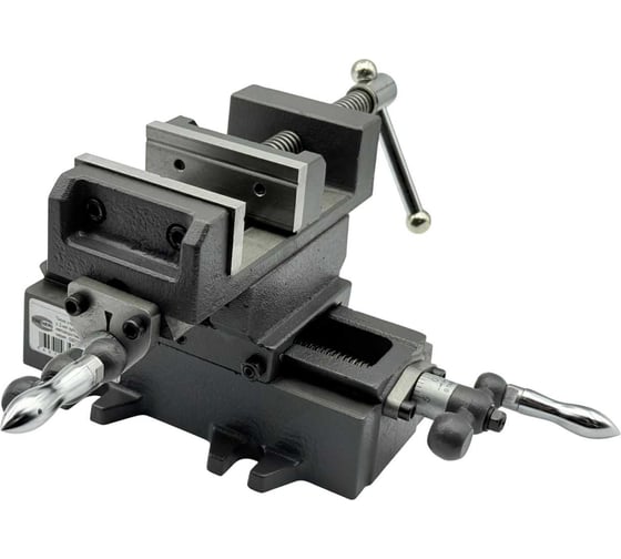 Тиски станочные координатные с 2-мя суппортами TORNERI неповоротные L губок 100 мм, серия Q97100 Т025894 1