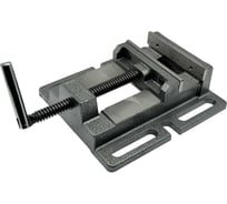 Тиски станочные TORNERI для сверлильных станков неповоротные L губок 150 мм, серия Q196А Т025887