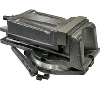 Тиски станочные TORNERI с закрытым винтом, поворотные, L губок 400 мм, серия QH400 Т025891