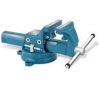 Тиски слесарные поворотные 200 мм FORTISSIMO FIX, с трубными губками, KANCA 602050202001