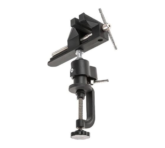 Тиски HAMMER Flex TS100 100мм, поворотные на струбцине 581859