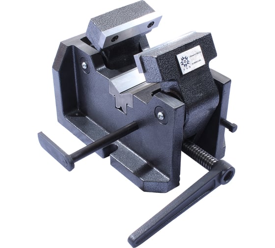 Тиски станочные TLX 100мм трубные, для зажима цилиндрических заготовок d 10-80мм Q62100 75868 1