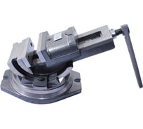 Тиски станочные TLX глобусные 125мм поворот., ход губок 135мм, c открытым винтом QBK125L 75865