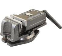 Тиски станочные TLX 125мм чугунные поворот. с закрытым винтом, ход губок 95мм QH125 75861