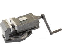 Тиски станочные TLX 80мм чугунные поворот. с закрытым винтом, ход губок 60мм QH80 75859