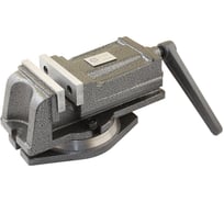 Тиски станочные TLX 100мм чугунные поворот. с закрытым винтом, ход губок 75мм QH100 75860