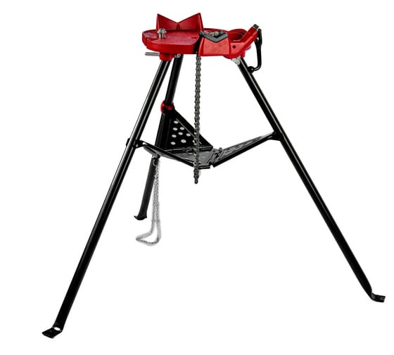 Цепные тиски на треноге 1/8-6 (10-168мм) MAXXTER 1105