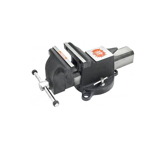 Тиски Forsage стальные поворотные с наковальней 5"-125мм 7648 F-6540205