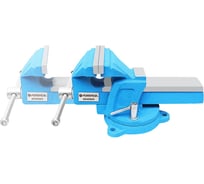 Тиски Forsage стальные усиленные поворотные с наковальней 4"-100мм F-6540904(47310)