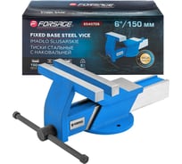 Стальные тиски с наковальней Forsage 6"-150мм F-6540706(18549)