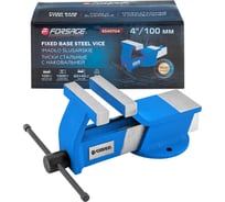 Тиски стальные с наковальней 4"-100 мм Forsage F-6540704(18547)