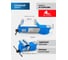 Тиски стальные с наковальней 4"-100 мм Forsage F-6540704(18547) 4