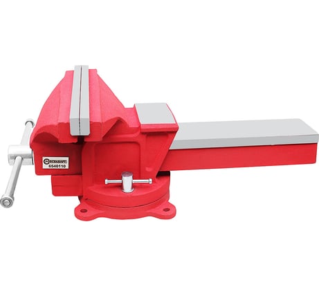 Тиски стальные поворотные Forcekraft с наковальней FK-6540110(47015)