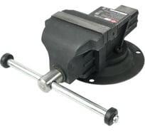 Тиски Калибр слесарные, поворотные ТПСН-100И, 100 мм, наковальня 00000083364