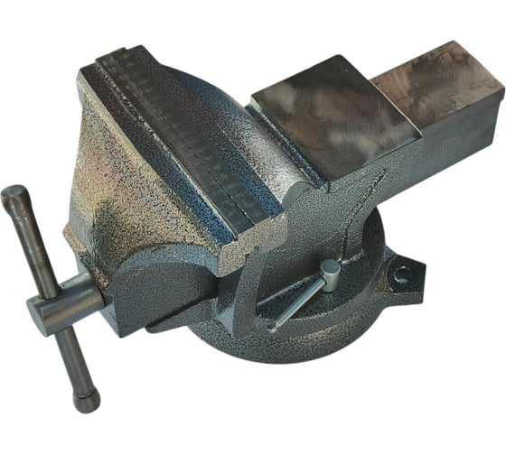 Тиски слесарные BROCA 200 мм, стальные, поворотные, с наковальней BR-1765 1