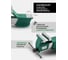 Тиски стальные Rockforce с наковальней 80мм (3) RF-6540703(63347) 5