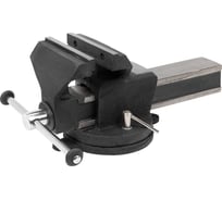 Тиски стальные поворотные Forsage с наковальней 6-150мм F-6540306(47864)