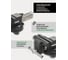 Тиски стальные Rockforce поворотные с наковальней 10 (250мм) RF-6540210A(60239) 3