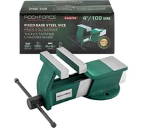 Тиски стальные Rockforce с наковальней 100мм (4) RF-6540704(63348)