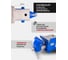 Тиски стальные с наковальней Forsage 6 150мм F-6540106W(63633) 4
