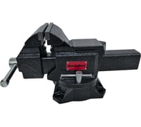 Чугунные поворотные тиски Bucktool с наковальней и трубным зажимом 125мм, 12.9кг GB005H