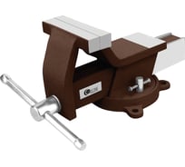 Тиски стальные поворотные с наковальней FORSTIME FT-6540806W(64021)