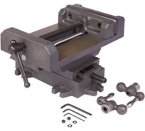 Станочные тиски ZITOM 200мм 2 суппорта поворотные Q97200 mv18200