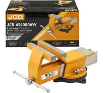 Тиски стальные JCB поворотные с наковальней JCB-6540806W(64019)