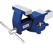 Тиски стальные поворотные YATAFORCE с наковальней YF-6540806W(64022)