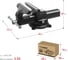 Слесарные тиски ЗУБР 200 мм 3258-200_z02 9