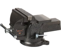 Тиски слесарные поворотные с наковальней LIGE 5-125мм (max. раскрытие 90мм, глубина зева 53мм, усил 307536