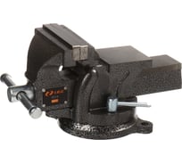 Тиски слесарные поворотные с наковальней LIGE 4-100мм LG-8014 252619