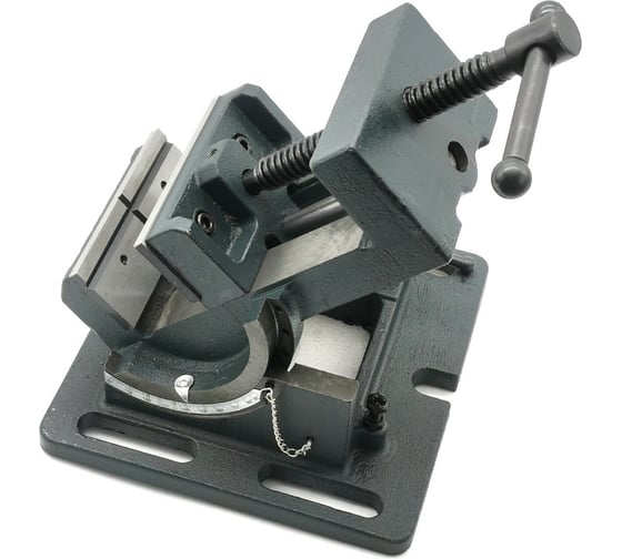 Тиски станочные BESTELLI 100мм сверлильные, наклоняемые, серия QKD AC01100195 1