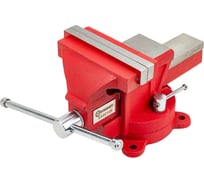 Тиски стальные Forcekraft поворотные с наковальней 5-125мм FK-6540105(47017)