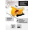 Тиски стальные JCB поворотные с наковальней JCB-6540805W(59623) 3