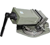 Станочные тиски CNIC глобусные 125 мм поворотные, ход 95 мм, шкала-град., закрытый винт LTH125K 67333