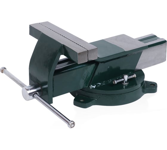 Тиски стальные поворотные с наковальней Rockforce RF-6540806W(59605)