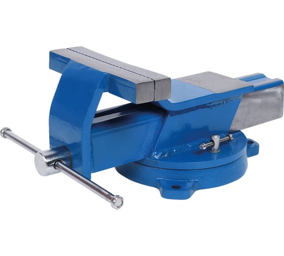 Тиски стальные поворотные с наковальней Forsage F-6540806W(59606)